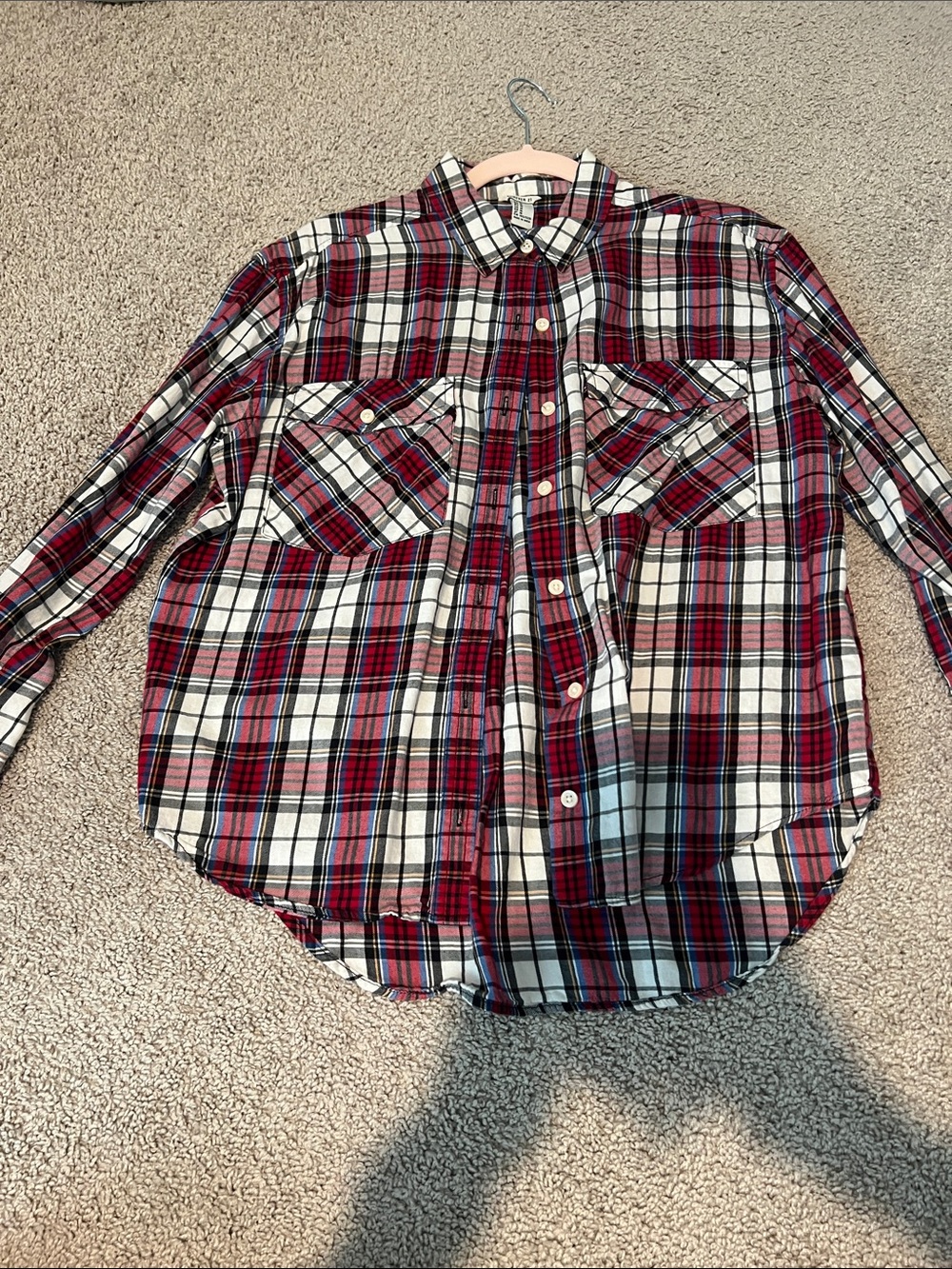 Forever 21 Plaid Button-Down Shirt